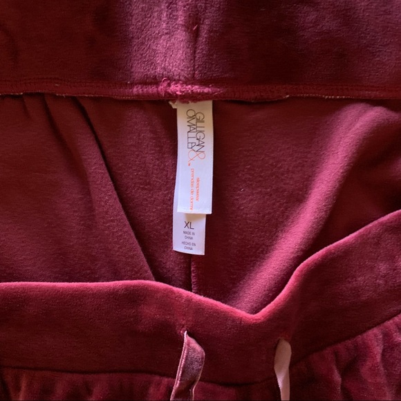 Gilligan & O’Malley Sleepwear Velvet Pajama Pants Target - Picture 2 of 2